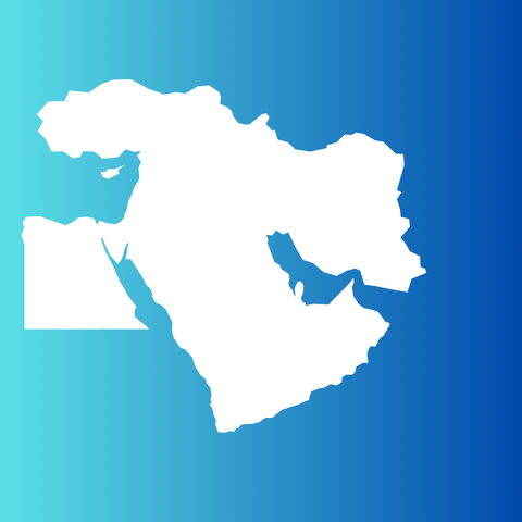 Middle East (13 areas) – Middle East 5GB 30Days eSIM visual